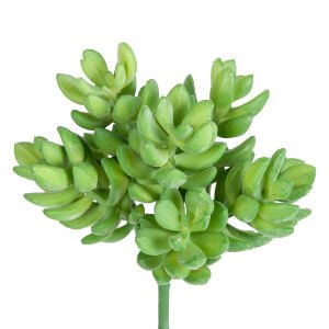 Yapay Kaktüs Sukulent Koyu Yeşil 13 Cm.
