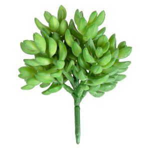 Yapay Kaktüs Sukulent Koyu Yeşil 13 Cm.