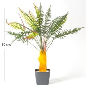 Saksıda Yapay Eğrelti Otu - 100 cm