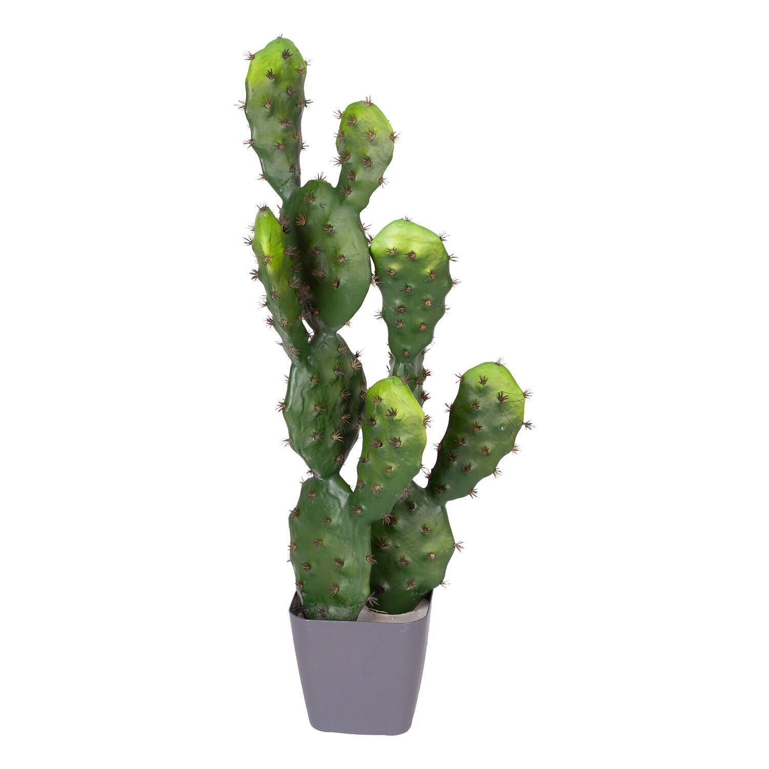 Yapay Kaktüs Saksılı 2 Gövde 72 Cm.