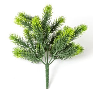 Yapay Çam Demet Yeşil 35 Cm. UV Korumalı - Dış Mekan Uyumlu
