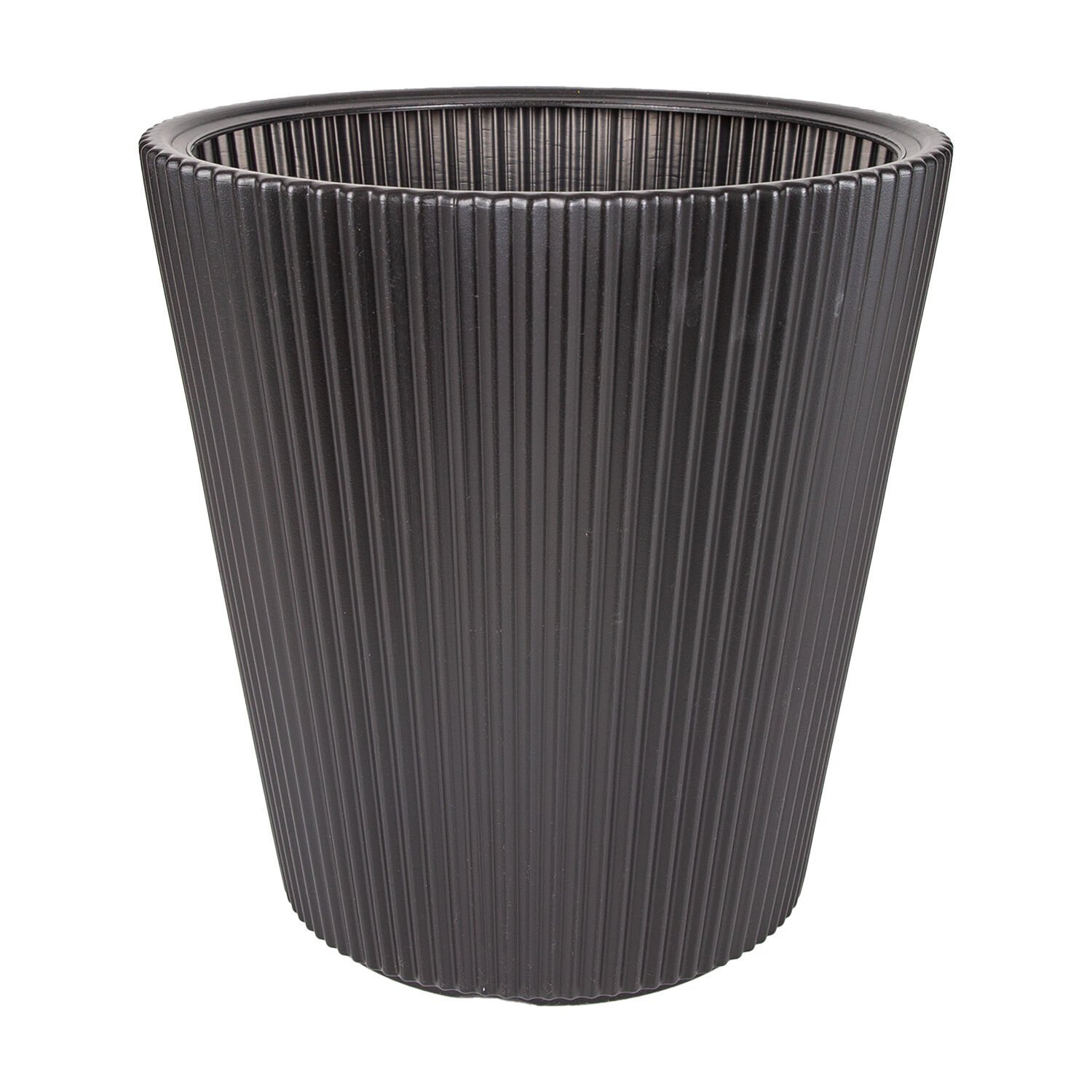 Saksı Konik Antrasit 37x36 Cm