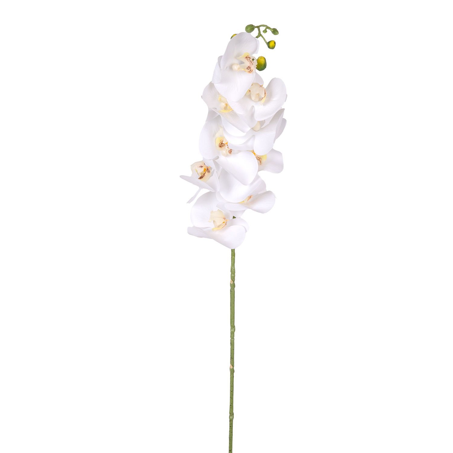 Yapay Orkide Gerçek Dokunuş Beyaz 90 Cm.