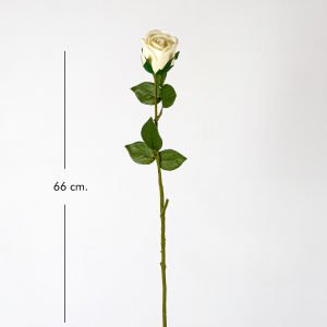 Yapay Gül Beyaz 66 Cm.