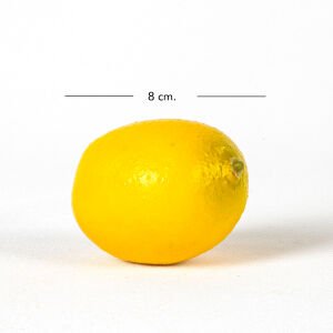 Yapay Limon Sarı 8 Cm.
