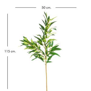Yapay Bambu Ağaç Dalı Yeşil 115 Cm.