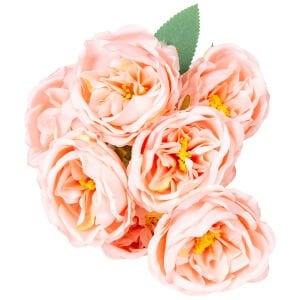 Yapay Çiçek Şakayık Buket 7 Dal Pembe 41 Cm.