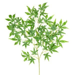 Yapay Çınar Yaprağı, Yeşil - 60 cm