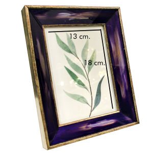 Fotoğraf Çerçevesi Mor 13x18 Cm.