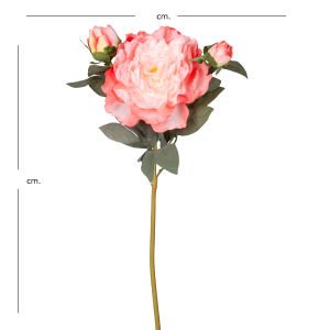 Yapay Çiçek, Şakayık, Pembe-Açıkpembe - 20x65 cm