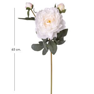 Yapay Çiçek Şakayık Beyaz 65 Cm.