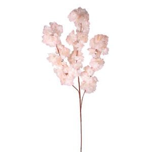 Yapay Çiçek, Bahar Dalı, Krem-Pembe - 95 cm