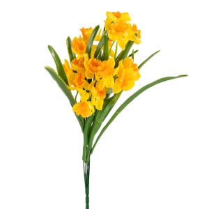 Yapay Nergis Demeti Sarı-Turuncu 37 Cm.