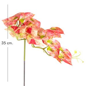 Yapay Bitki Salon Sarmaşığı Kızıl 35 Cm.