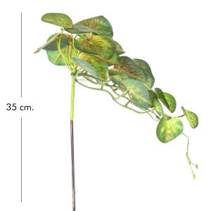 Yapay Bitki Salon Sarmaşığı Kızıl-Yeşil 35 Cm.
