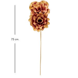 Yapay Çiçek Simli Fuşya 75 Cm.