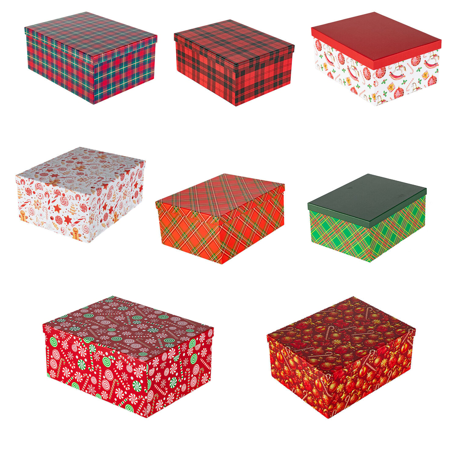 Hediye Kutusu Karton Asorti 29x21,5x12,5 Cm.