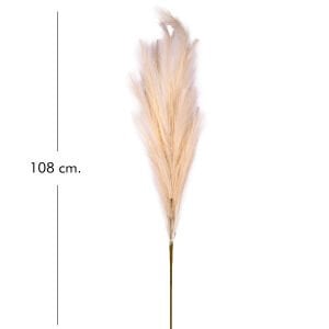 Yapay Bitki Pampas Dal Krem 108 Cm.