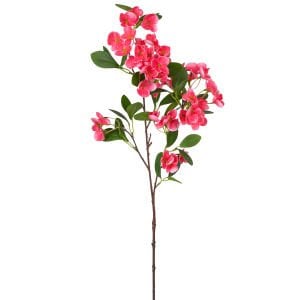 Yapay Çiçek, Sütleğen Çiçek, Islak Dokulu, Pembe - 77 cm