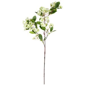 Yapay Islak Dokulu Sütleğen Çiçek Su Yeşili 77 Cm.