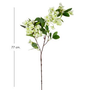 Yapay Islak Dokulu Sütleğen Çiçek Su Yeşili 77 Cm.
