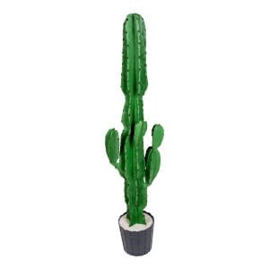 Yapay Kaktüs Saksıda Yeşil 120 Cm.