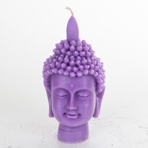 Buda Büst Mor Mum Küçük 15 Cm