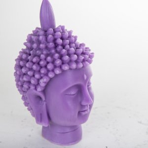Buda Büst Mor Mum Küçük 15 Cm