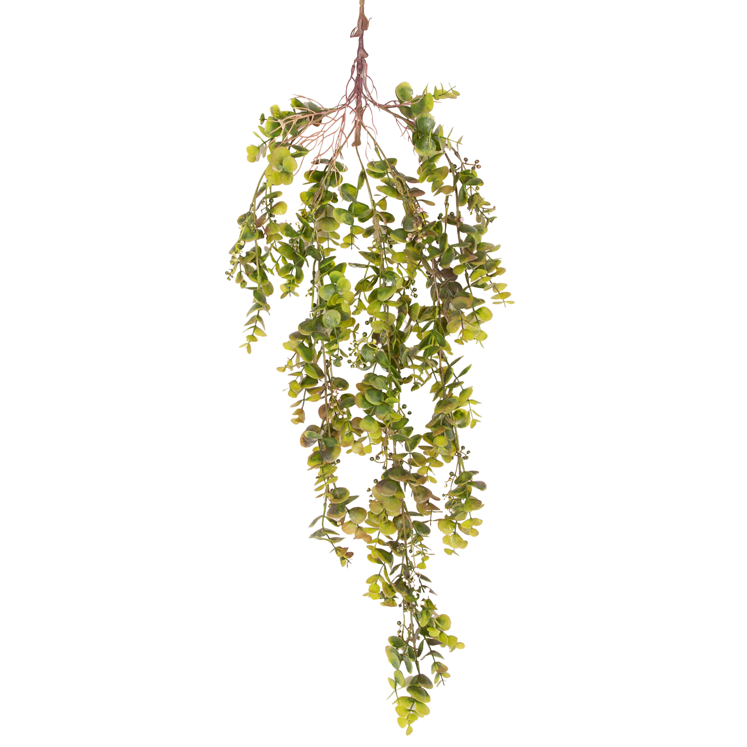 Yapay Bitki Sarkan Sarmaşık Okaliptus Kızıl-Yeşil 100 Cm.