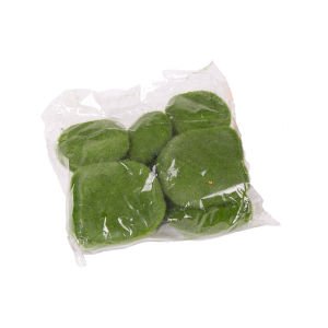 Yapay Bitki Yeşil Strafor Yosun Karışık 12'li Paket