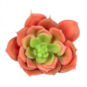 Yapay Kaktüs Sukulent Kırmızı 15 Cm