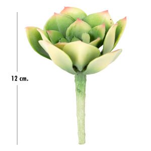 Yapay Kaktüs Sukulent Yeşil 12 Cm