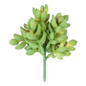 Yapay Bitki Sukulent yeşil 12 Cm.