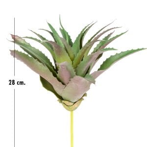 Yapay Kaktüs Sukulent Yeşil 28 Cm