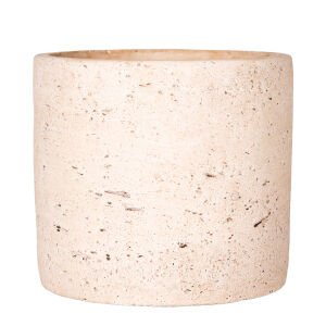 Beton Saksı Doğal Görünümlü Bej 12x11 Cm.