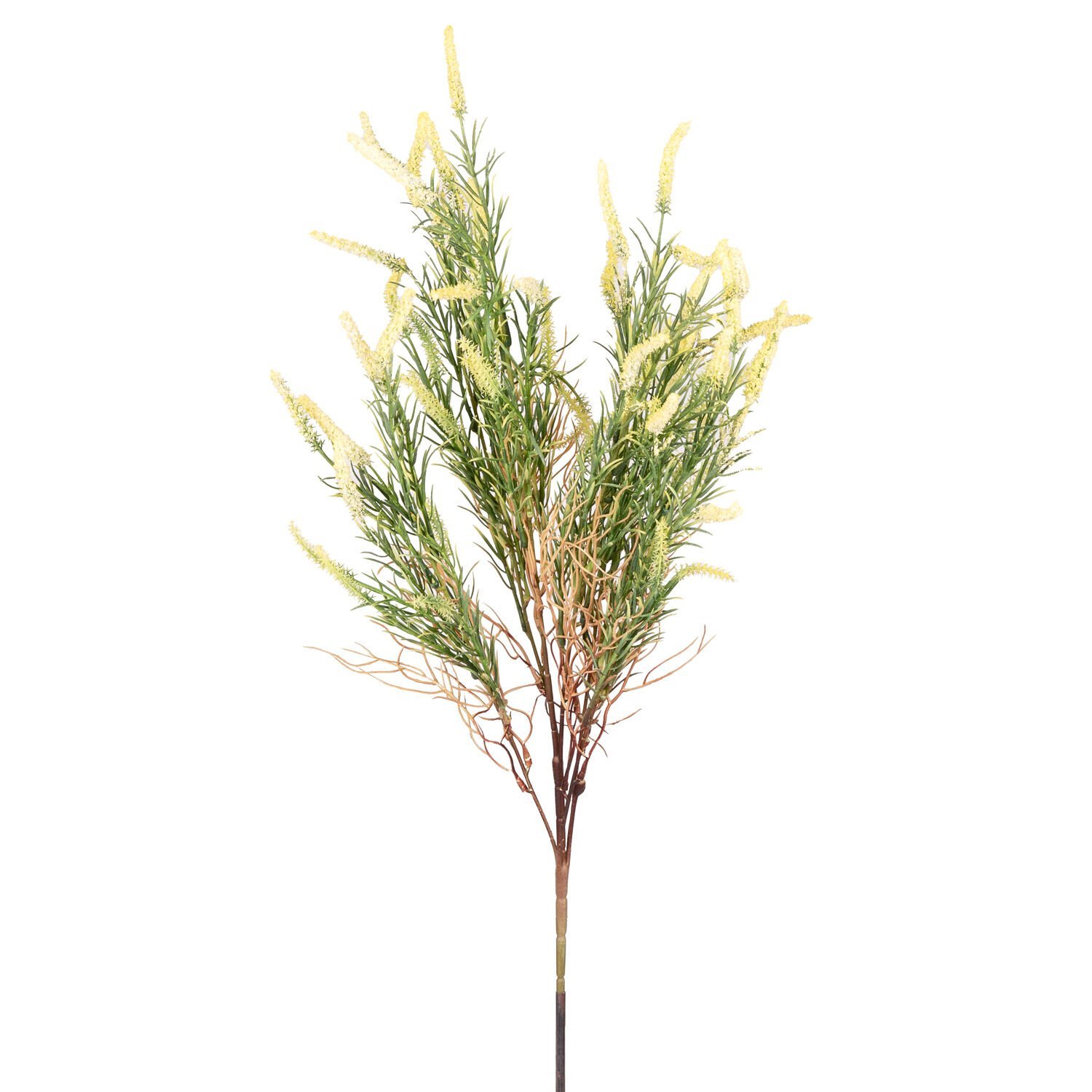 Yapay Çiçek Lavanta Demet Yeşil-Sarı 65 Cm.