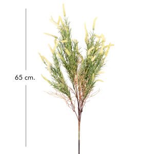 Yapay Çiçek Lavanta Demet Yeşil-Sarı 65 Cm.