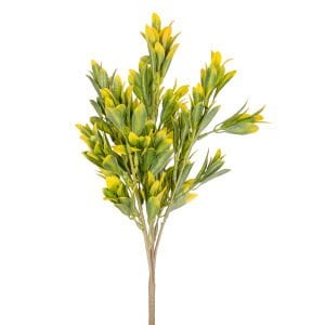 Yapay Bitki Demeti Sarı-Yeşil 40 Cm.