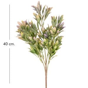 Yapay Bitki Demeti Şimşir Mor 40 Cm.