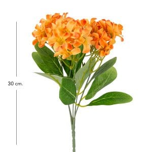 Yapay Çiçek Nergis Demeti Turuncu 30 Cm.