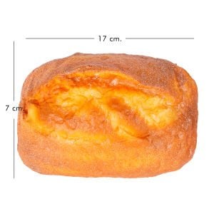 Yapay Ekmek Kahverengi 17x12x7 Cm.