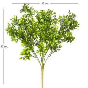 Yapay Bitki Şimşir Demet Koyu Yeşil 55 Cm.