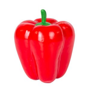 Yapay Kırmızı Dolma Biber 8x9 Cm.