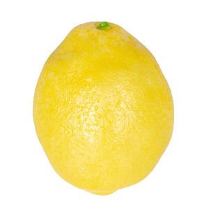 Yapay Limon Sarı 9,5x7x6 Cm.