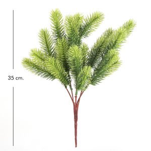 Yapay Bitki Çam Dalı Yeşil 35 cm.