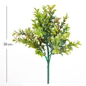 Yapay Bitki Demeti Yeşil-Kızıl 30 Cm.