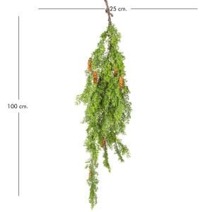 Yapay Çam Dalı Kozalaklı Yeşil 100 Cm.
