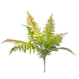 Yapay Bitki Fujer/Eğrelti Otu Kızıl/Yeşil 75 Cm.