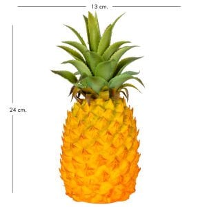 Yapay Meyve Ananas Turuncu 13x24 Cm.