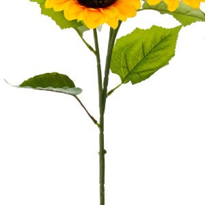 Yapay Ayçiçeği Dalı Sarı 90 Cm.
